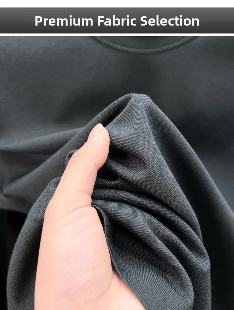 Hochwertiges Marken-T-Shirt für Herren mit Rundhalsausschnitt und kurzen Ärmeln, bedrucktes Oberteil, Sommer-Baumwoll-T-Shirt, bequem, atmungsaktiv, lässig, große Größe – Detail 4