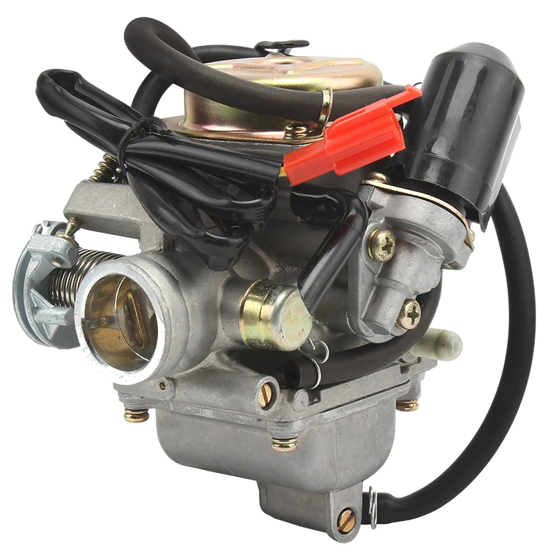 PD24J Motorcycle Carburetor for Scooter Moped GY6 125 GY6 150 152QMI 1P52QMI 157QMJ 1P57QMJ
