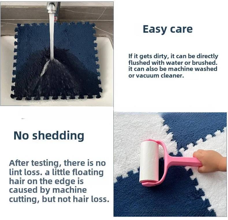 4-20 قطعة الطفل المضادة للانزلاق أفخم حصيرة BPA الحرة إيفا لينة رغوة الحصير الأطفال النشاط الحصير زخرفة الأثاث قابلة لإعادة الاستخدام قابل للغسل