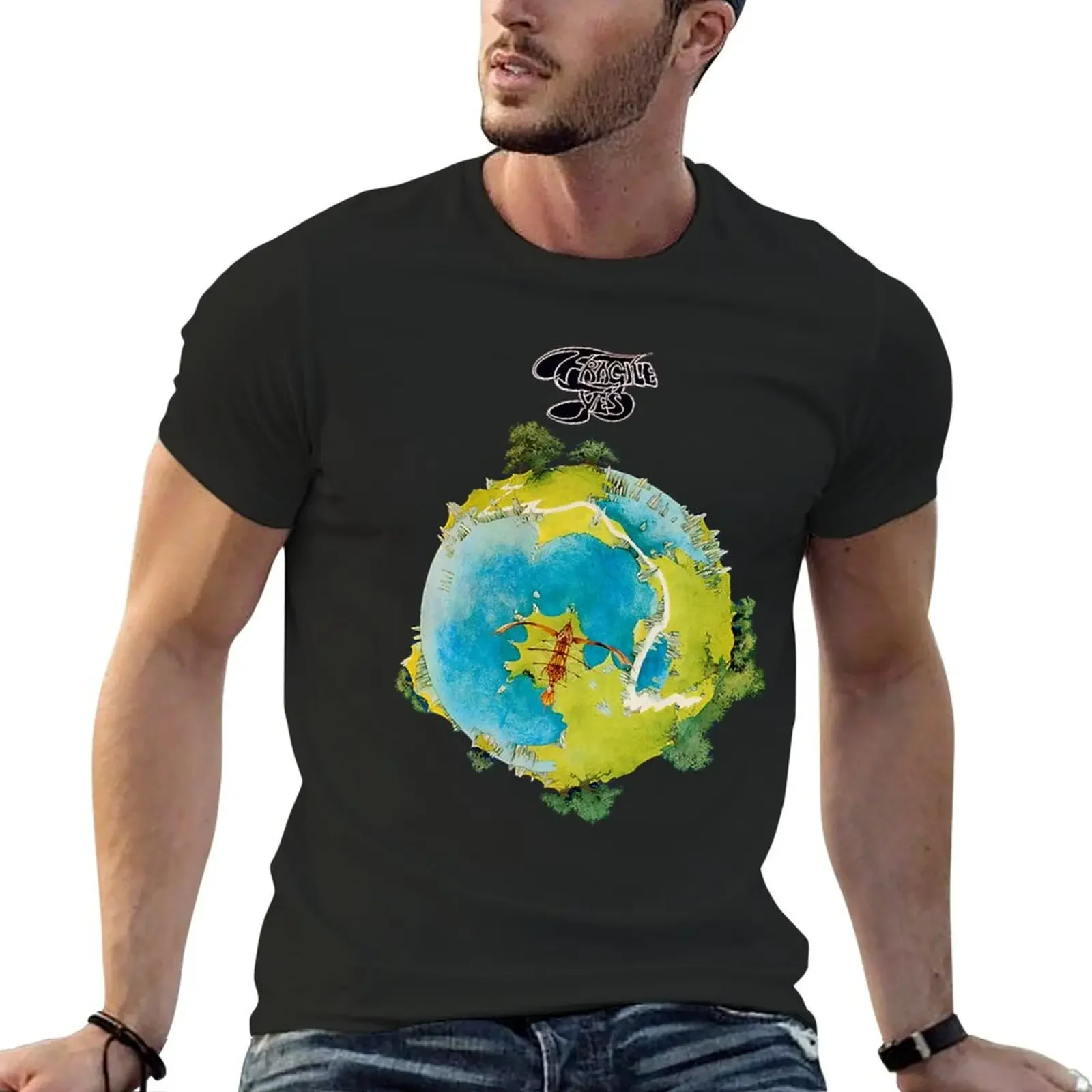 prog musican band T-Shirt tees cute clothes oversized graphic tee outfits for men