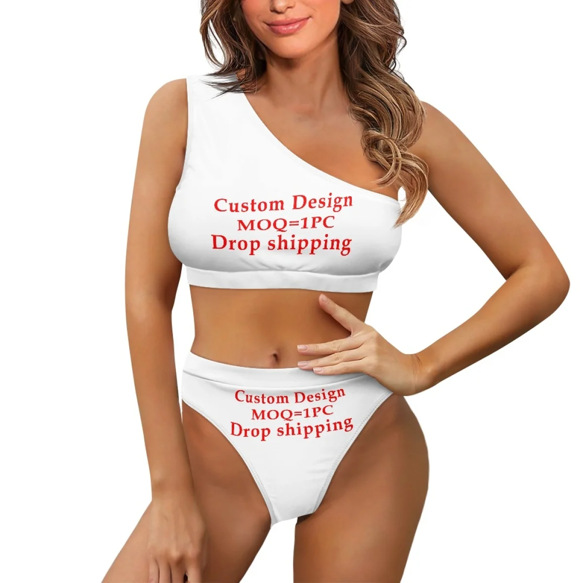 طباعة حسب الطلب صور مخصصة عامة مخصصة صورة DIY دروبشيبينغ مثير مجموعة البكيني ملابس السباحة النساء بركة ملابس السباحة تنفس