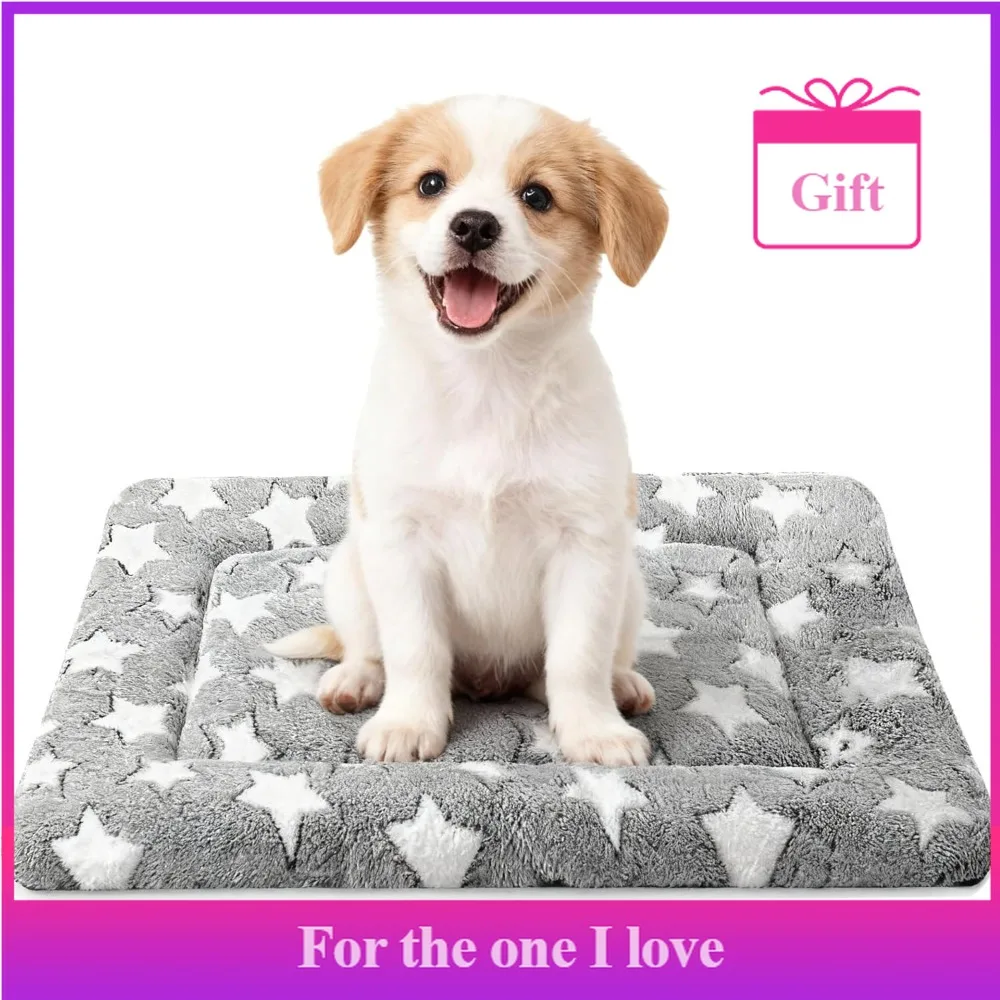 

Dog Mattress - Comfortable Kennel Mat, Soft and Supportive, Multi-purpose Dog and Cat Cage Bed