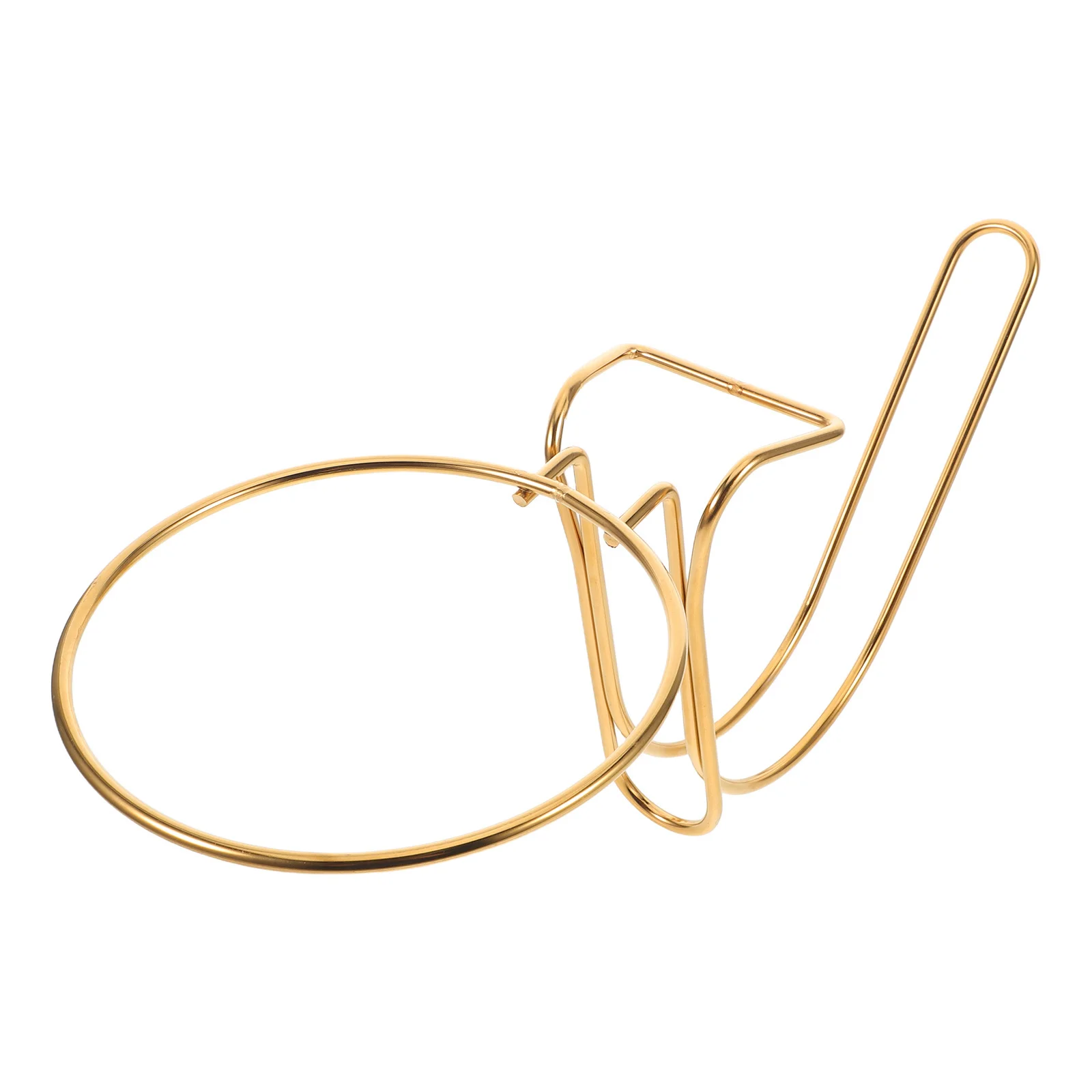 

Stainless Steel Beverage Bucket Rack Portable Desktop Ice Bucket Stand for Weddings Parties Bars Home Tabletop Wine Cooler Stand