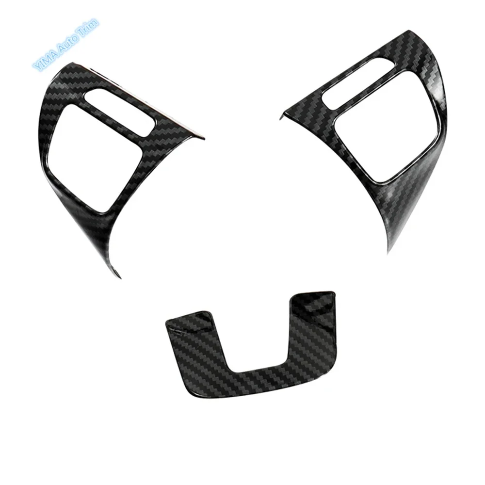 

Carbon Fiber / Matte For Volkswagen VW Tiguan MK1 2008 - 2015 Car Steering Wheel Bottom Frame Cover Trim Cover Trim Accessories