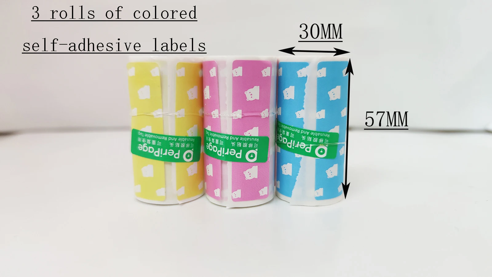 Thermal Paper Color White for Children Camera Instant Printer and Kids Camera Printing Paper Replacement Accessories Par