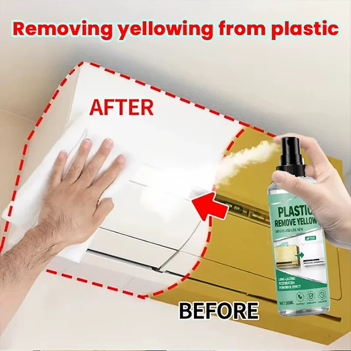 

Plastic Yellow Removal Cleaner Anti Oxidation Restore White For Auto Household Plastic Parts Refinishing Agent