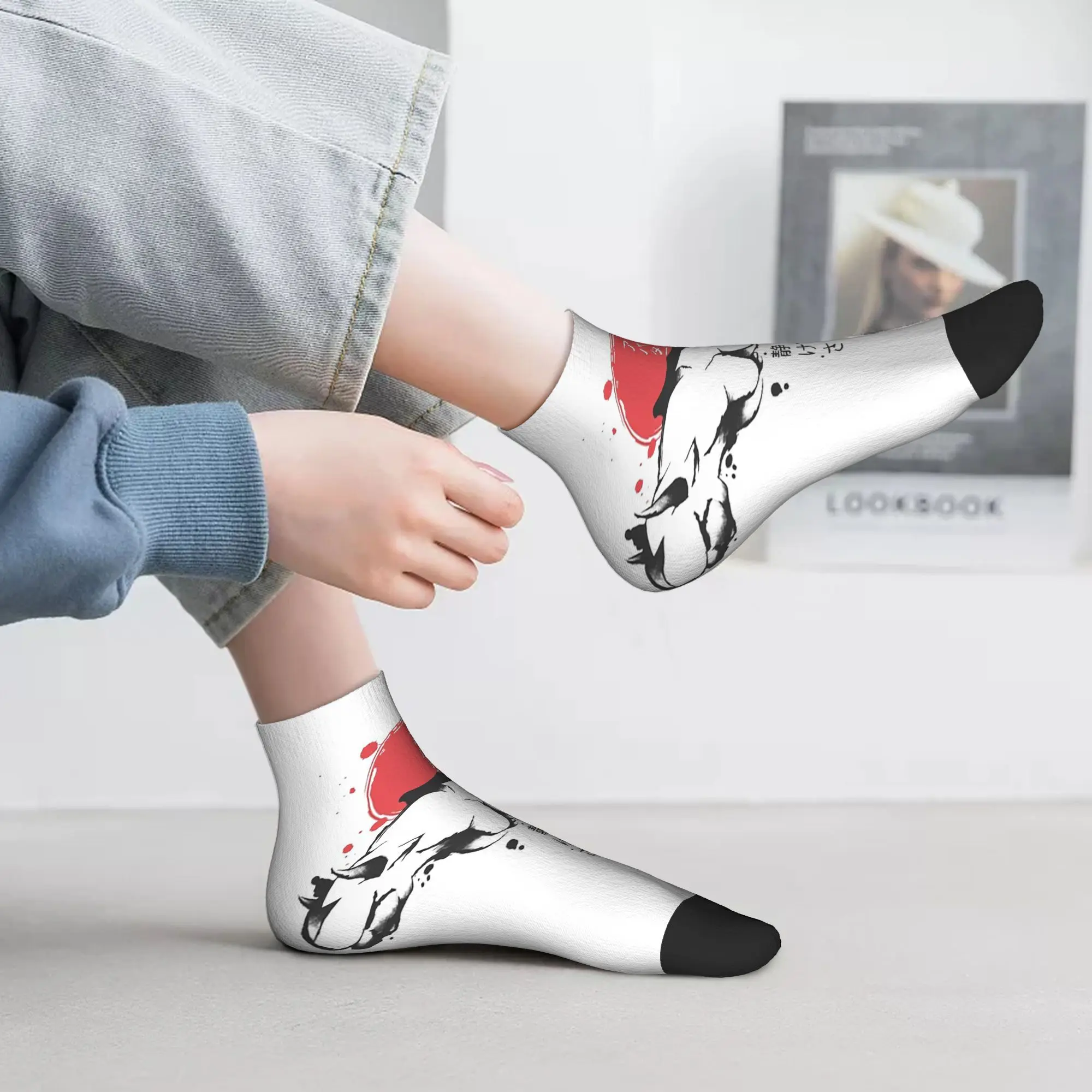 アッパ サンセット アバター ザ・ラスト・エアベンダー ファンへのギフト ソックス 原宿風 高品質 ストッキング オールシーズンソックス アクセサリー 男女兼用