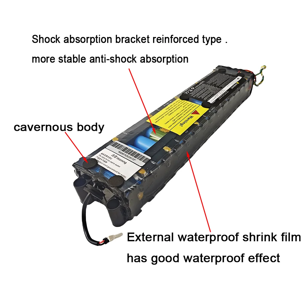 Batterie Lithium 36V, 18650 Ah, 250W ~ 600W, pour Scooter Électrique ATA JIA 1S/M365, Spéciale