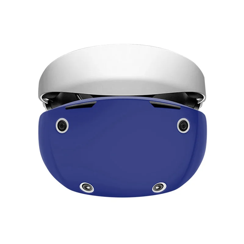 

Новый шлем PS VR2, полный комплект, силиконовый портативный защитный чехол, аксессуары для защитного корпуса PS VR2, серый