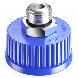 GL45 / GL80  Liquid Media Cap with 1/2” G / 1/4