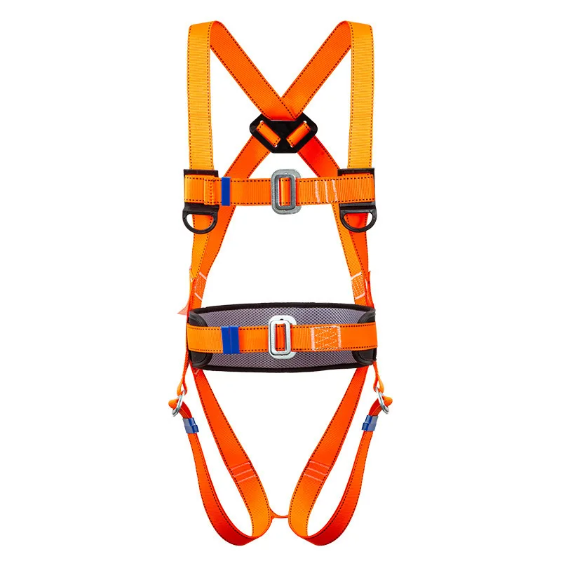 High-Altitude Work Safety Harness Outdoor Repair Roof Protection Wall Cleaning Full-body Safety Belt