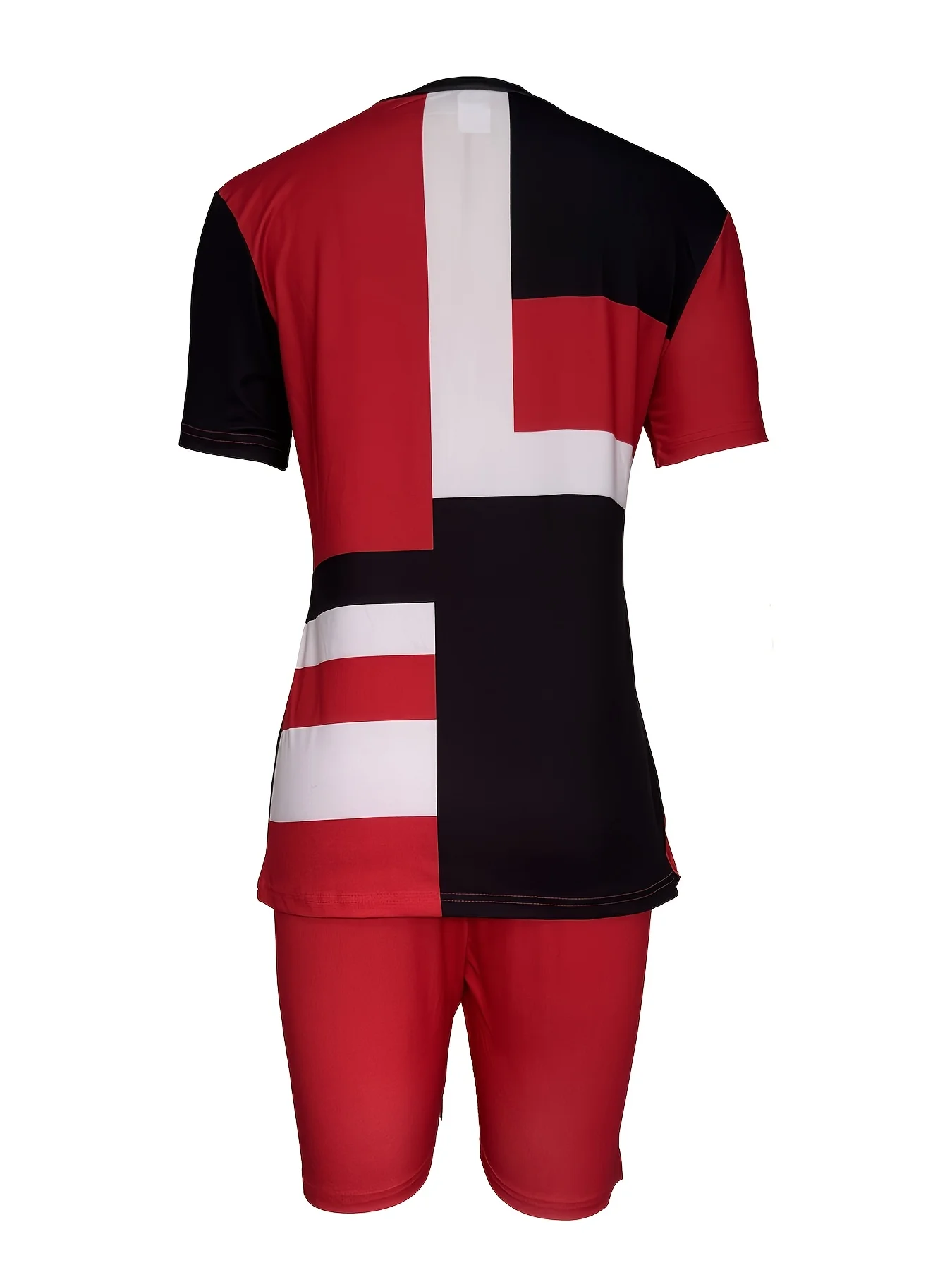 2025 Leisure Outdoor Sports Short Sleeve Set Round Neck Short Sleeved Top and Shorts Set 3D Printed T-shirt and Shorts Set 