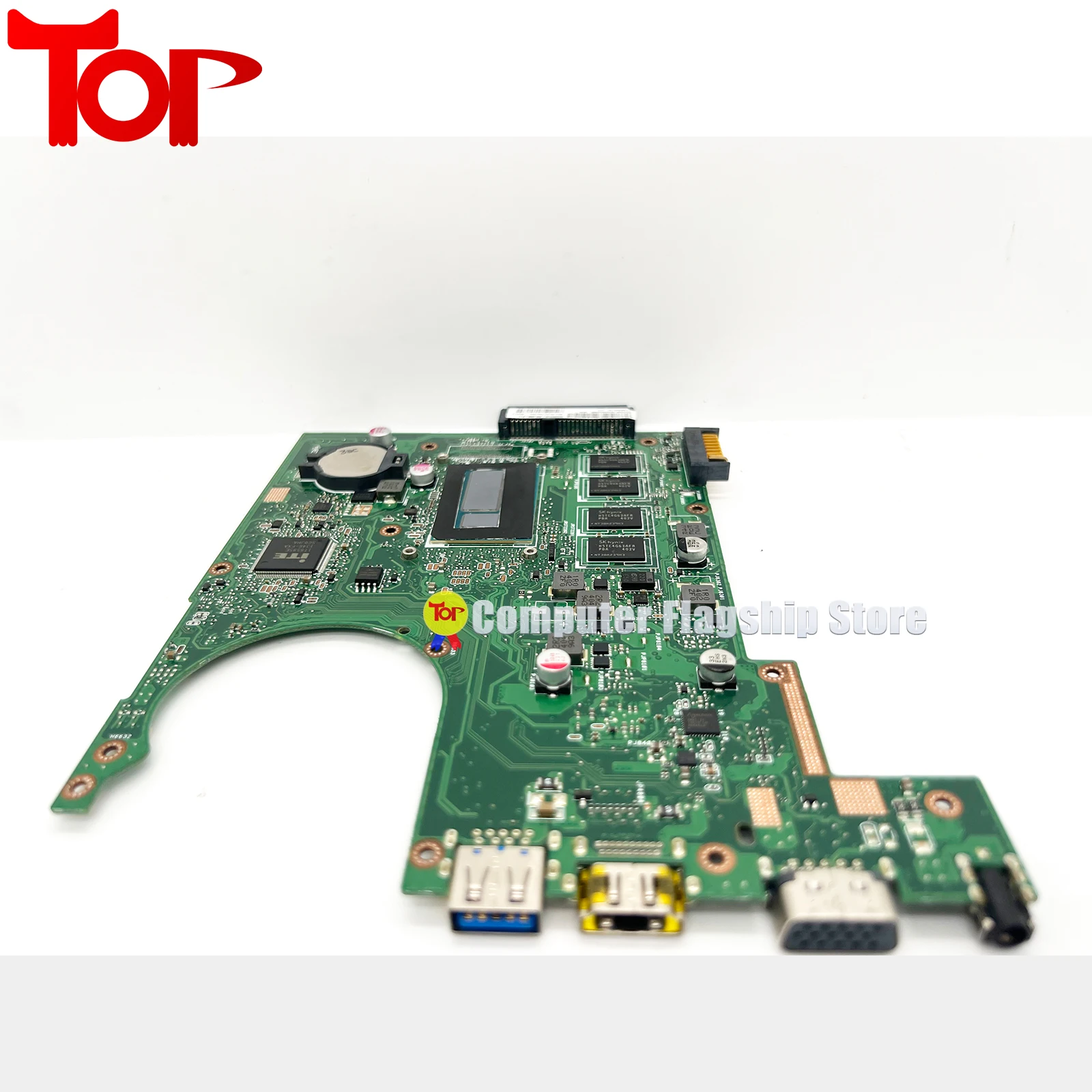 KEFU X200LA Laptop Motherboard For ASUS X200L F200L F200LA I3 I5 4G-RAM Mainboard 100% Working