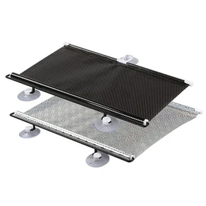 Universal Nail-free roller blinds with suction cup, para-sun, blecate, car curtain, bedroom, kitchen, office window, sun-shading 8 Main Sales Curtain Roll - №5