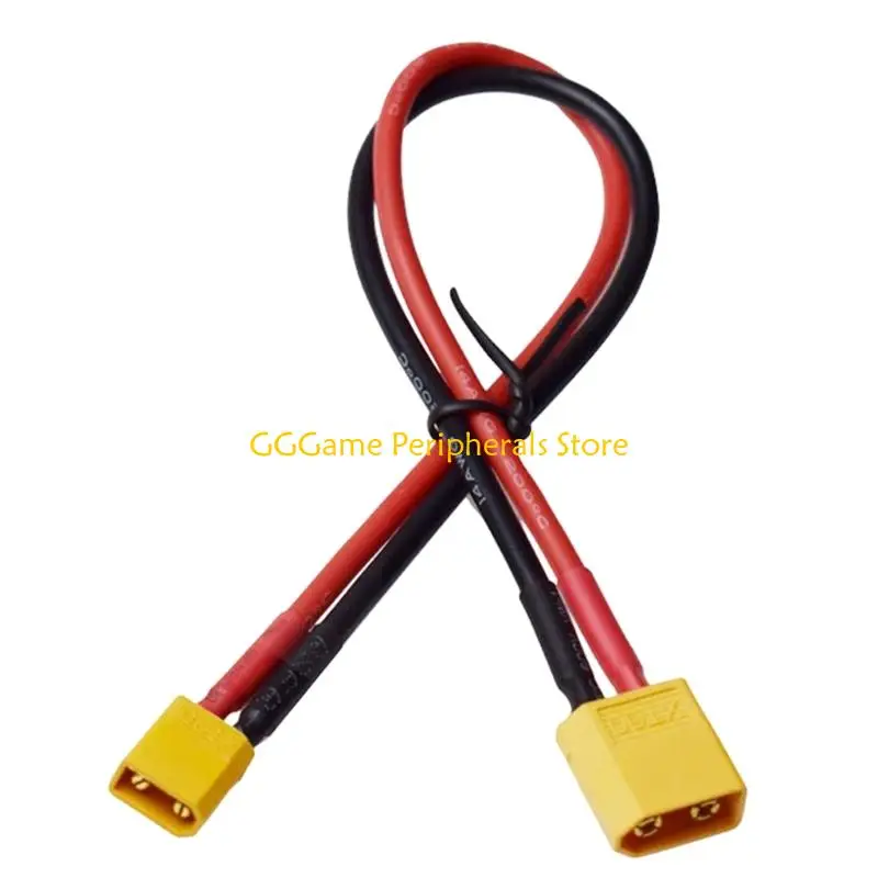 U55B Silicone Wire Battery Cable with XT30 and XT60 Male Ends for Model Aircraft