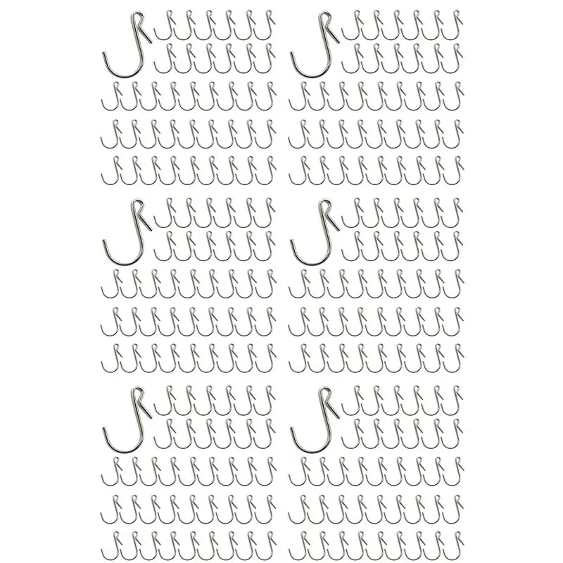 

F-T 600 шт., крючки для подвешивания желобов, рождественские огни, орнамент, крючок, зажимы для подвешивания рождественских украшений, внешние гирлянды