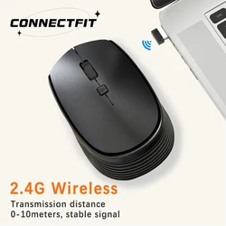 Wireless Mouse for MacBook/MacBook air/Pro/iPad, Wireless 2.4Gh Computer Mouse Comfortable Shape with USB Unifying Receiver