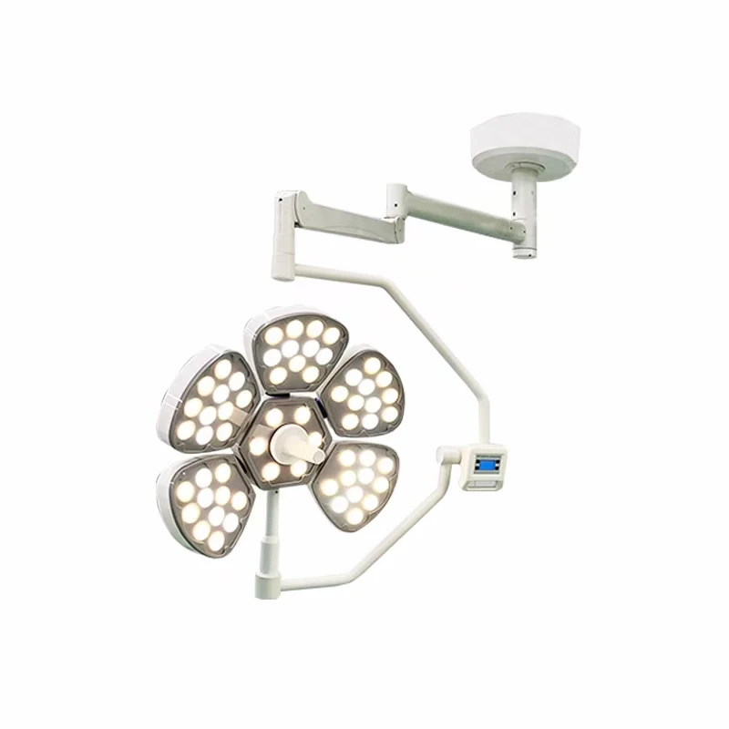 

LIZE PET Professional Veterinary Precision Lighting Ceiling-mounted Petal Shadowless Lamp for Surgical Instruments