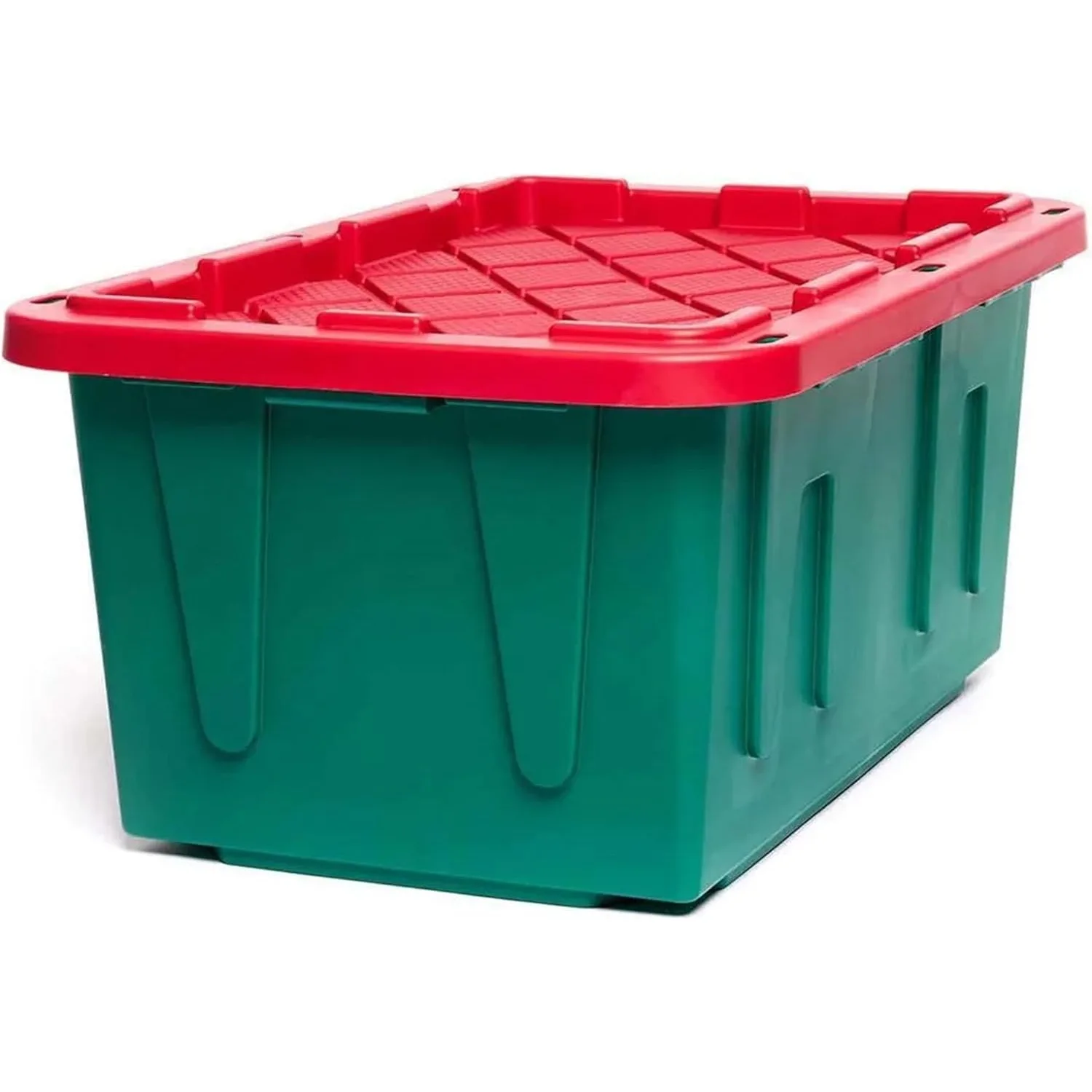 2-Pack Storage Bins, Heavy-Duty Stackable Containers, 27 Gallon storage organizer