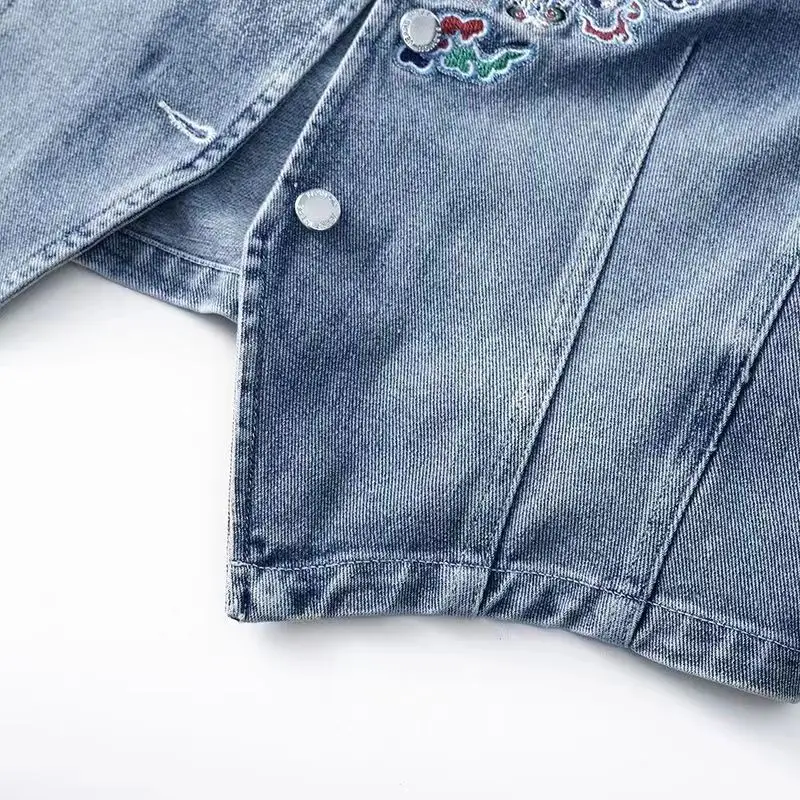 Blue Denim Vest Women's Jacket 2025 Spring and Summer Korean Version New Style Temperament Versatile Women's Top