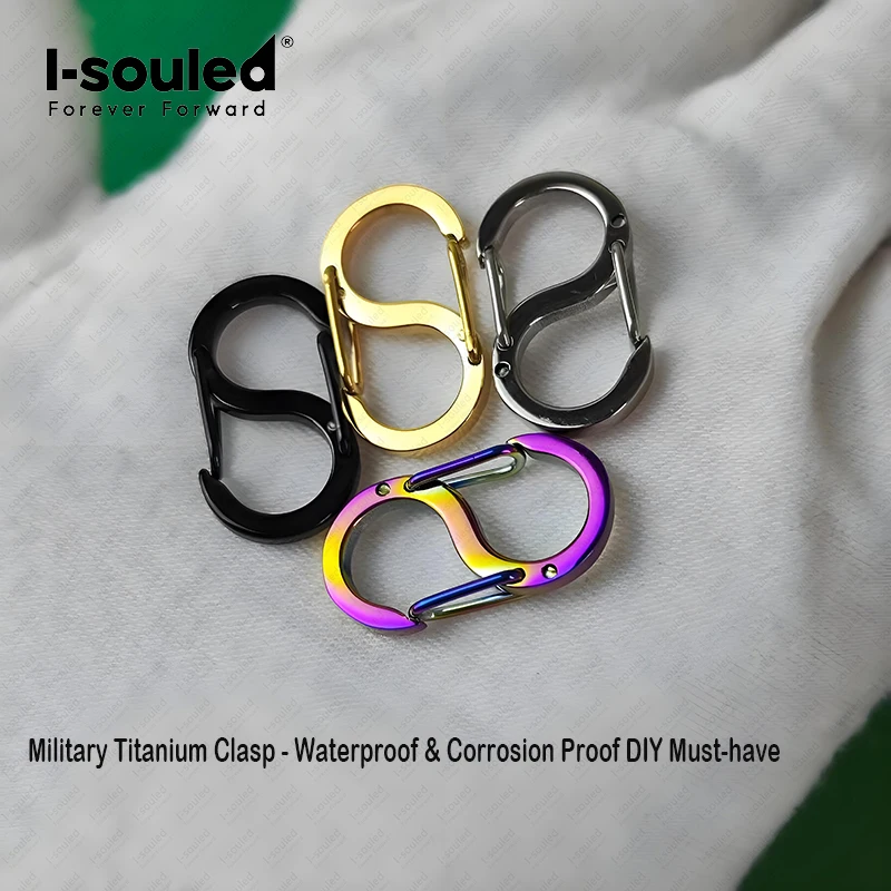 

Military Titanium Clasp｜Survival Gear Clip｜Tactical Bracelet Buckle｜Load-Bearing