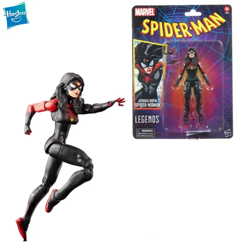 New Original Hasbro Marvel Legends Series Jessica Drew Spider-Woman Action Figure Toys Gift Model