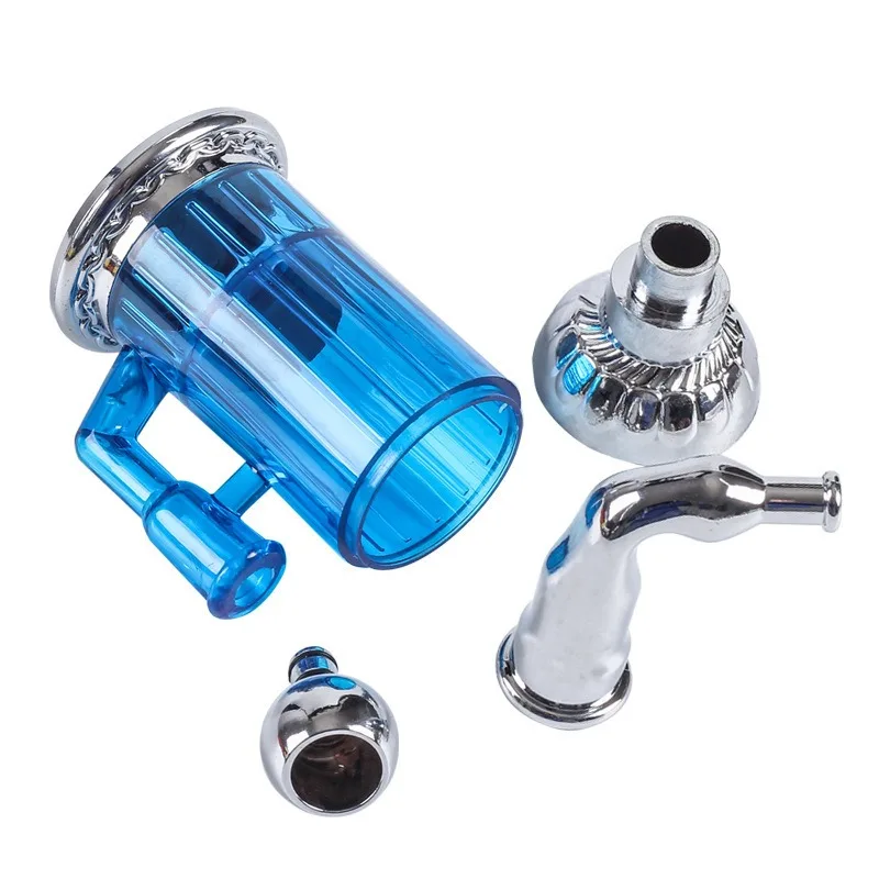 Reduce Tar Portable Smoke Pipe Recyclable Detachable Hookah Water Pipe Healthy Hot Sale Smoking Bottle High Quality Smoking Tool view 4