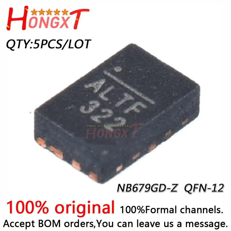 

5 шт. 100% новый NB679 NB679GD NB679GD-Z ALTF ALTE ALT .. QFN-12.