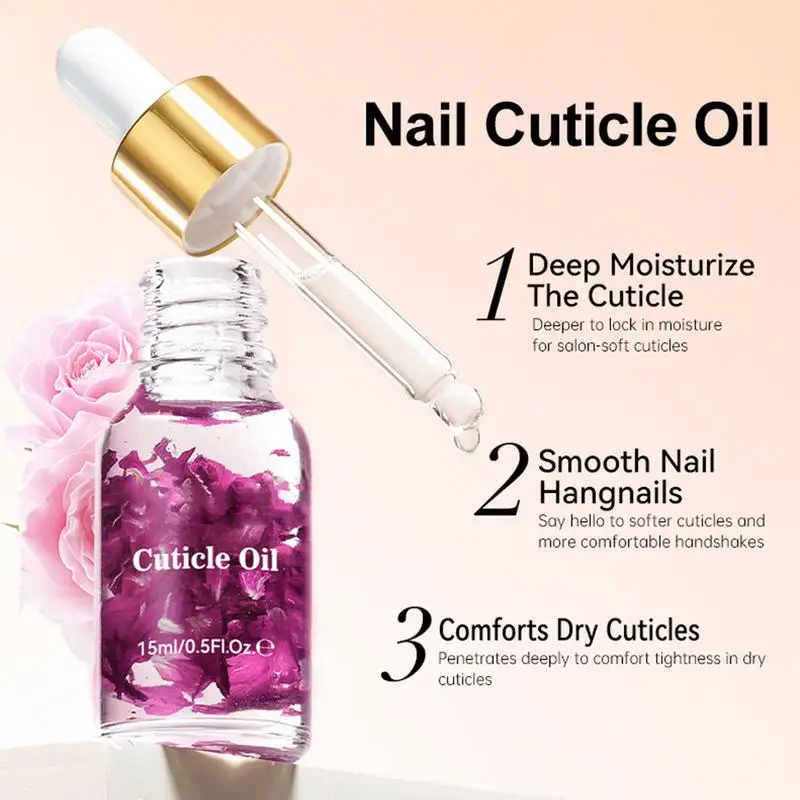 Óleo para cutícula de unha, óleo para cuidados com as unhas, produto suave para reparação de cutícula, amaciante, tratamentos nutricionais, óleo revitalizador de cutícula