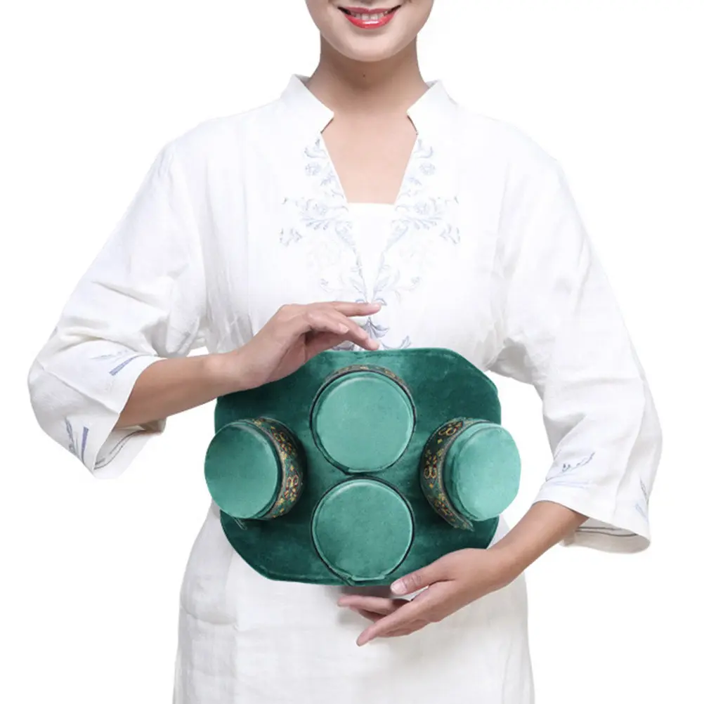 1Pcs Odor-Controlled Smoke-Free Moxibustion Cloth Band Ensures Calm Indoor Moxa Experience Crafted for Longevity Non-Toxic Dark