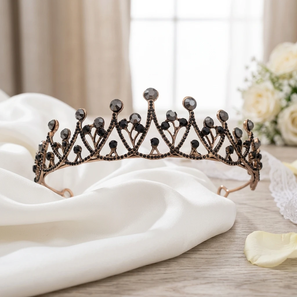 Bridal Crown Headpiece Pearl Luxury Hairband for Wedding Dress Accessories