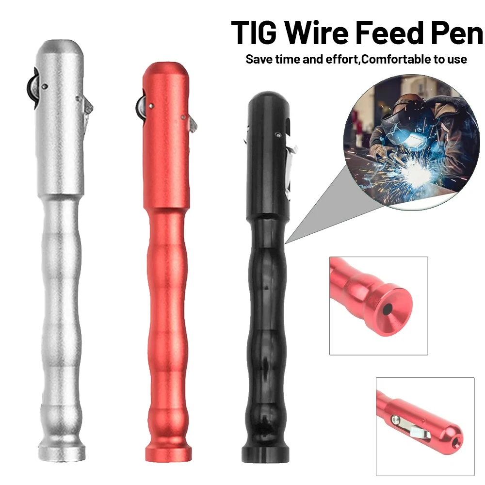 

Ручной алюминиевый сплав TIG Wire Feed Pen Feeder Tig Сварочная проволока Ручка Наполнитель Feed Stick Держатель стержня Металлический инструмент Сварочные аксессуары