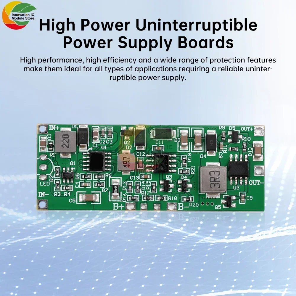 

1-10PCS 12V 3A 24W 36W Lithium Battery UPS Module Charging Discharging Automatic Switching Uninterruptible Power Supply Board