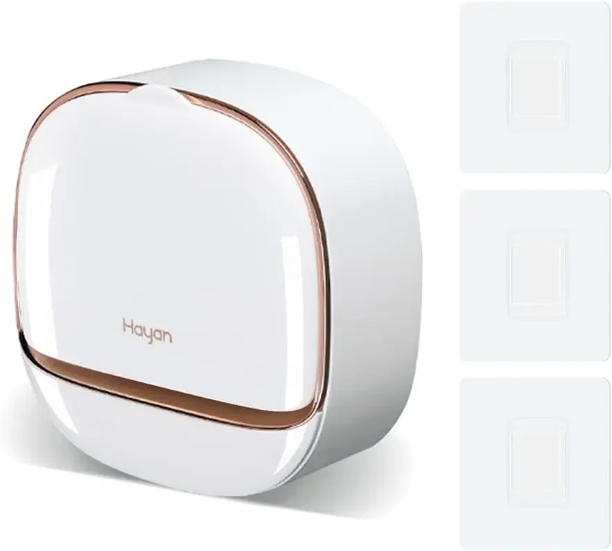 

Soap Holder with Drain Tray, Waterproof, Wall Mounted for Shower, Keep Soap Dry, White