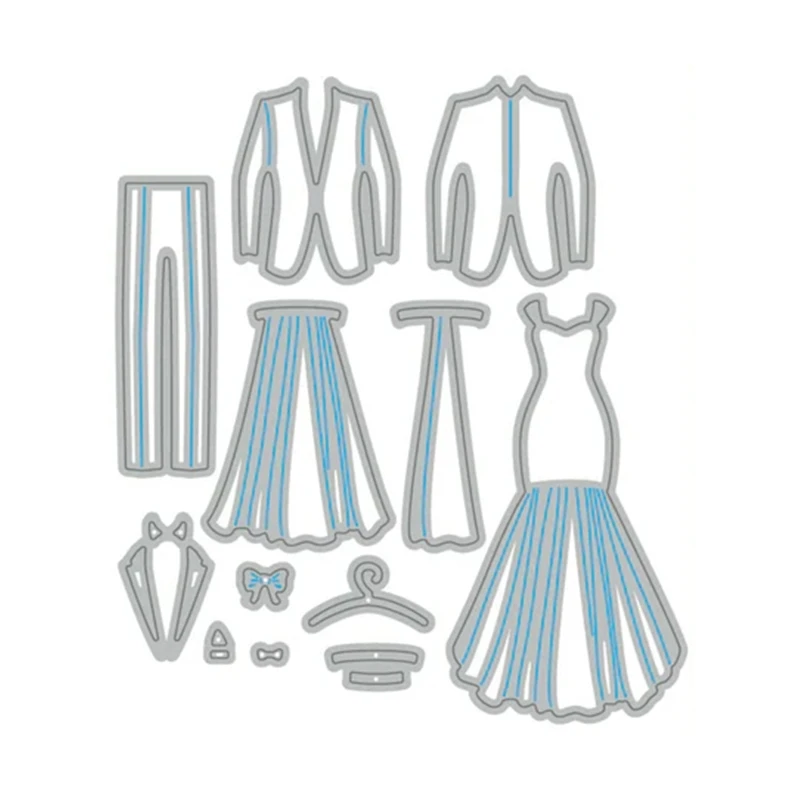 

Tie The Knot Cutting Dies for Scrapbooking Paper Making Embossing Frame Craft Supplies Card no Stamps