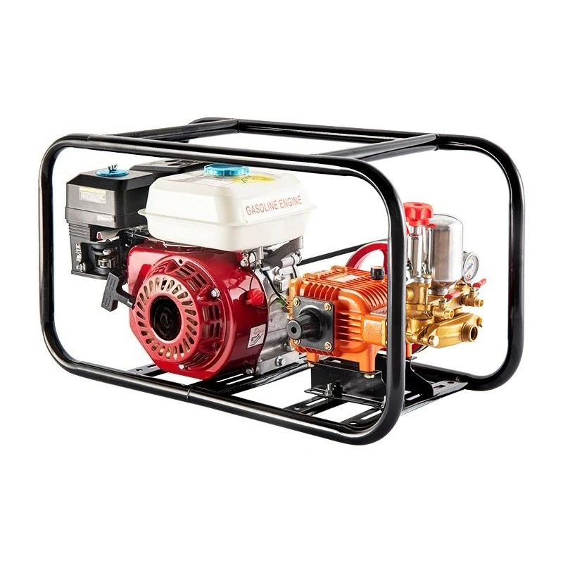 Power Sprayer High Pressure Agricultural Mist Duster Stretcher Type Three Cylinder Pump for Orchard Disinfection