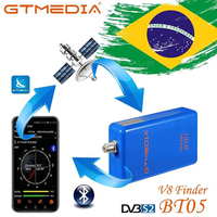 GTmedia Satellite Finder V8 Finder BT05 DVB-S2 Bluetooth Sat-Finder Support Android IOS Decoding Digital Signal Amplifier