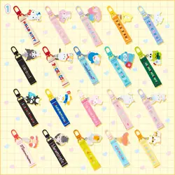 Sanrio Character Award Embroidery Keychain Kitty Wish Me Mell Usahana Cogimyun Melody Hanging Bag Charm Hanging Cell Phone Chain