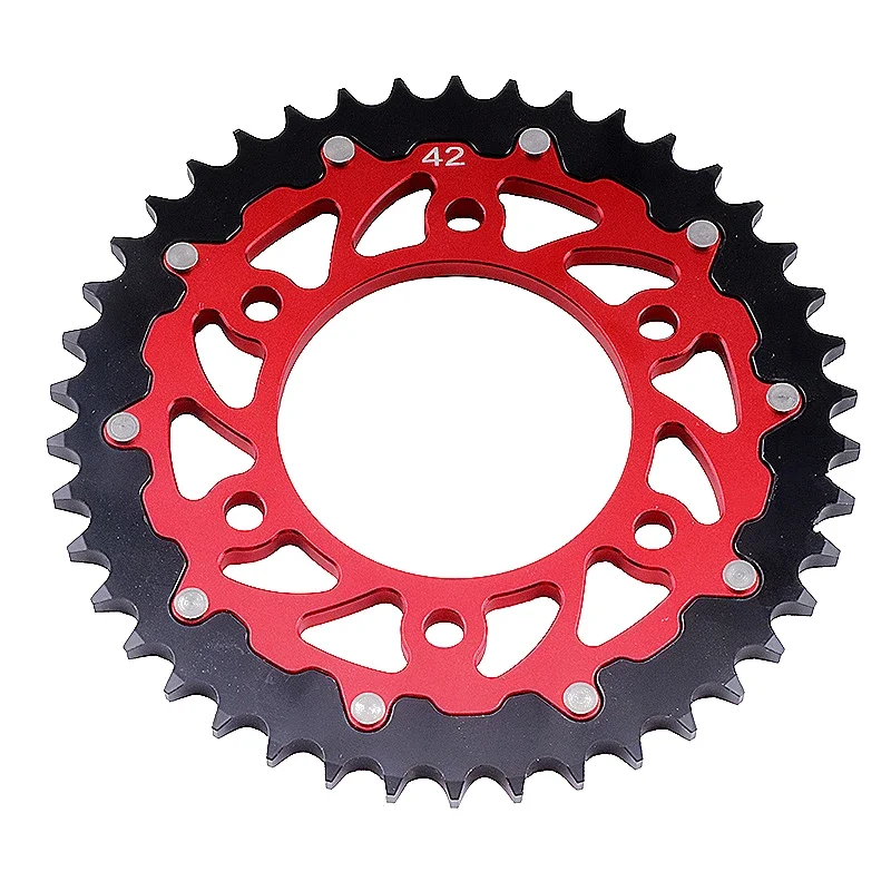 

For HONDA CR CR CRF XR CRM 125 125R 150F 230F 250 250R 230L 250X Supermotard Pit Bike Dirt Motorcycle Rear Chain Sprocket