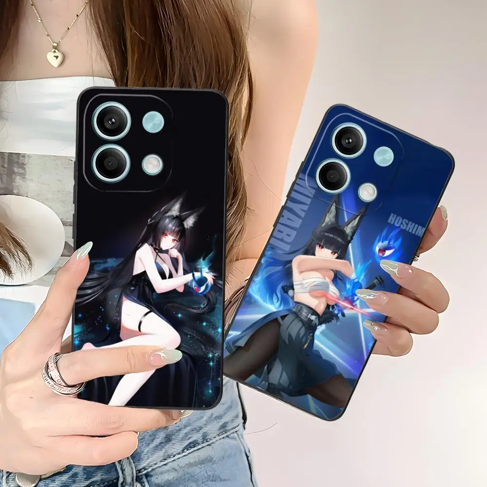 

Чехол для телефона Zenless Zone Zero Hoshimi Miyabi для POCO M6 M5 M4 M3 X7 X6 X5 X4 X3 F6 F5 F4 Pro GT 5G с цветной печатью, защитный