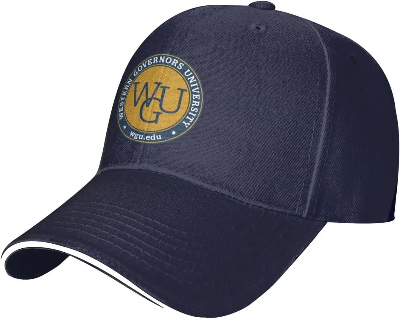 Western Governors University Logo Sandwich Cap Unisex Classic Baseball Capunisex Adjustable Casquette Dad Hat