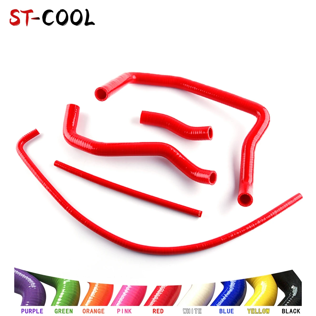 For 1999-2007 Suzuki Hayabusa Gsxr 1300 Gsx1300r 2000 2001 2002 2003 2004 2005 Radiator Silicone Hoses Kit Piping 5Pcs 10 Colors