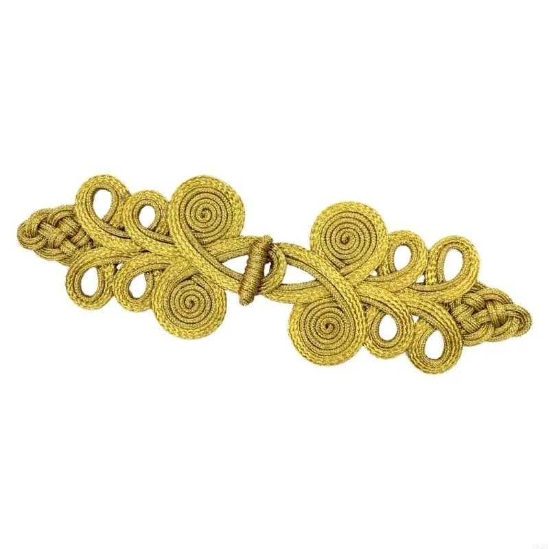 Sewing Knot Buttons Knot Closures for Dance Costume and Cheongsam Wool Coats 6XDA