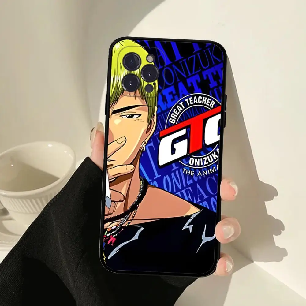 Great Teacher Onizuka GTO Anime Phone Case For IPhone 15 14 13 12 Mini 11 Pro XS Max X XR SE 6 7 8 Plus Soft Silicone Cover