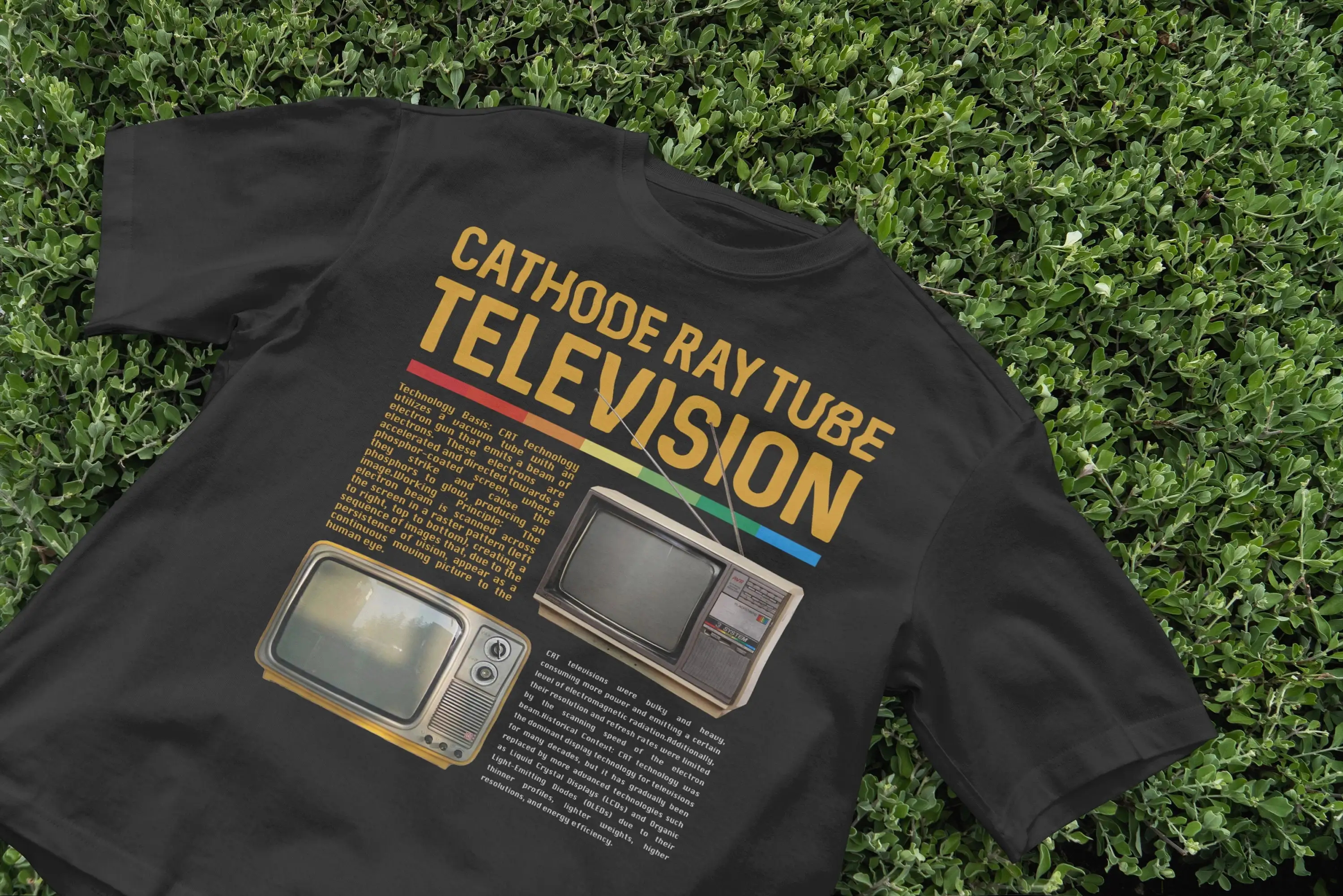 Retro Crt Tv T Shir…