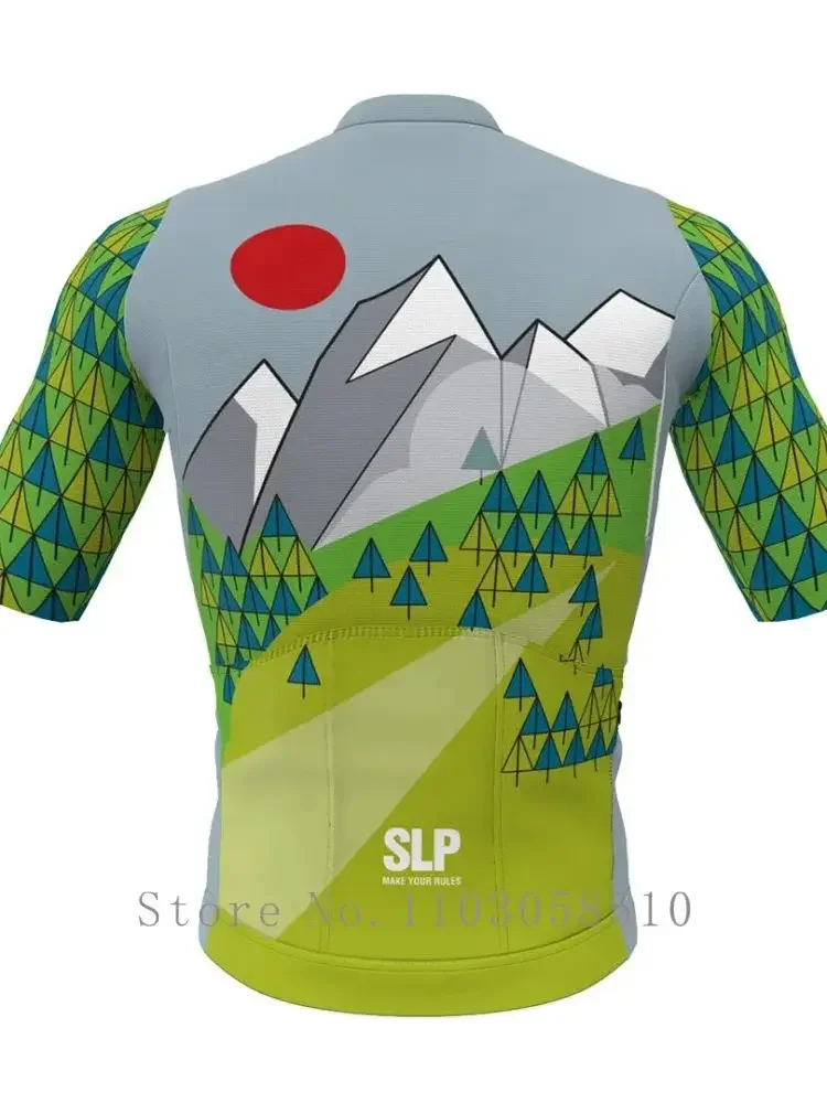 AliExpress NONE SLP Summer Breathable Men's Short Sleeve Cycling Jersey Road Bike Race Pro Tops MTB Shirt Man Bicycle Clothing Cycling Maillott