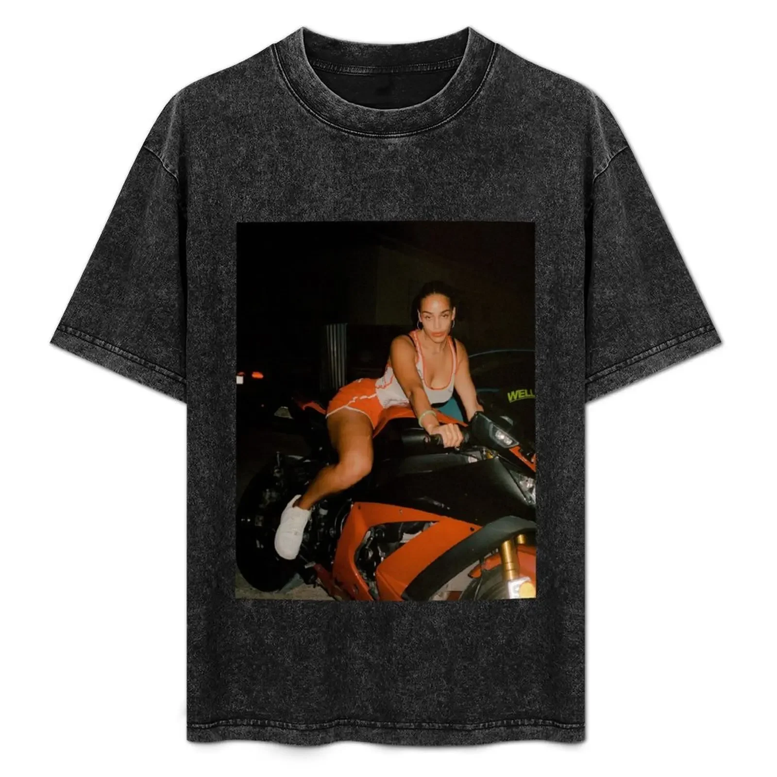 

JORJA SMITH Red Motorcycle T-Shirt animal prinfor boys gifts for boyfriend mens big and tall t shirts