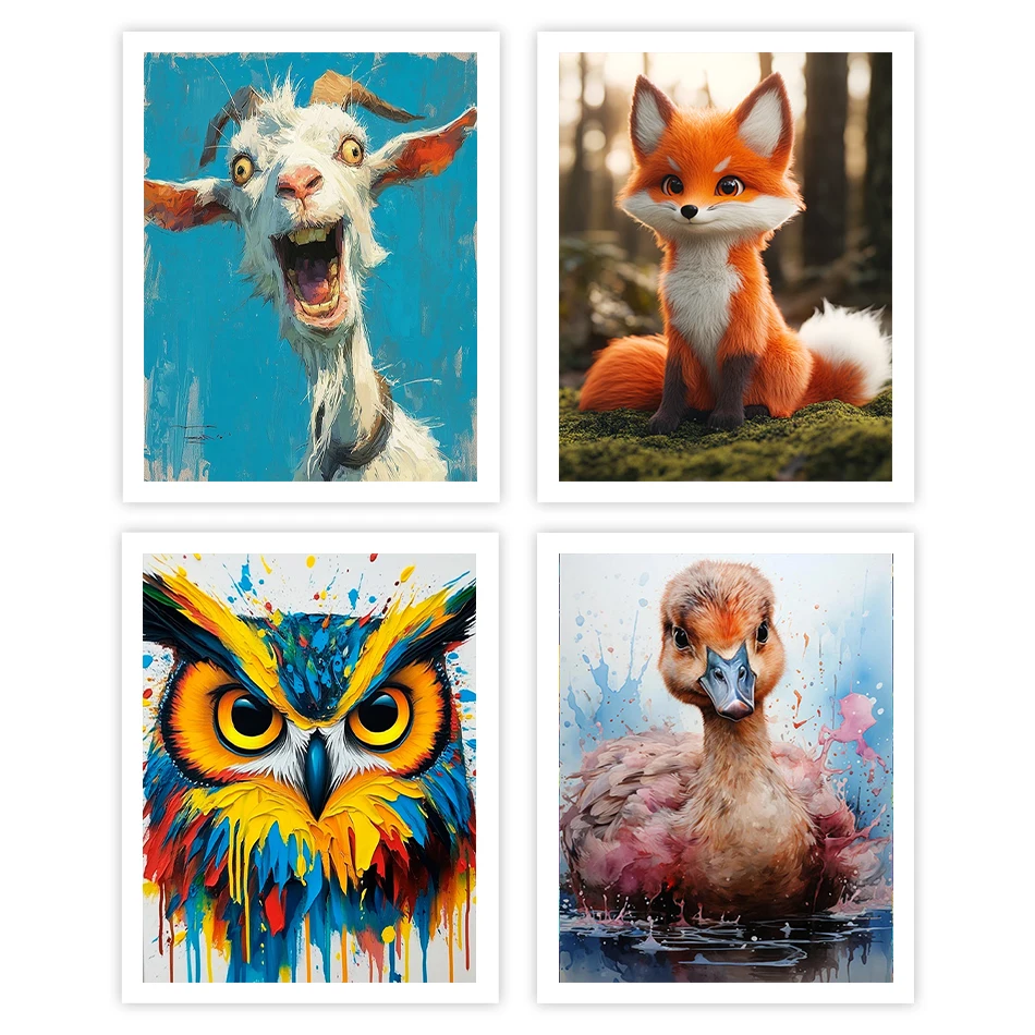 

GATYZTORY Painting By Number Adults With Frame Animals Arts Crafts Drawing On Canvas Coloring By Numbers diy Paint Kit Handmade