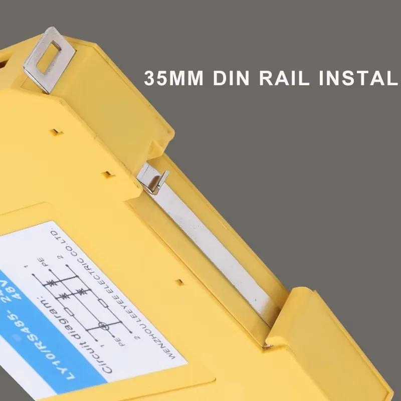 Factory Supply 4~20mA DC 5V 12V 24V RS485 Analog Signal Protector Surge Protective Device SPD