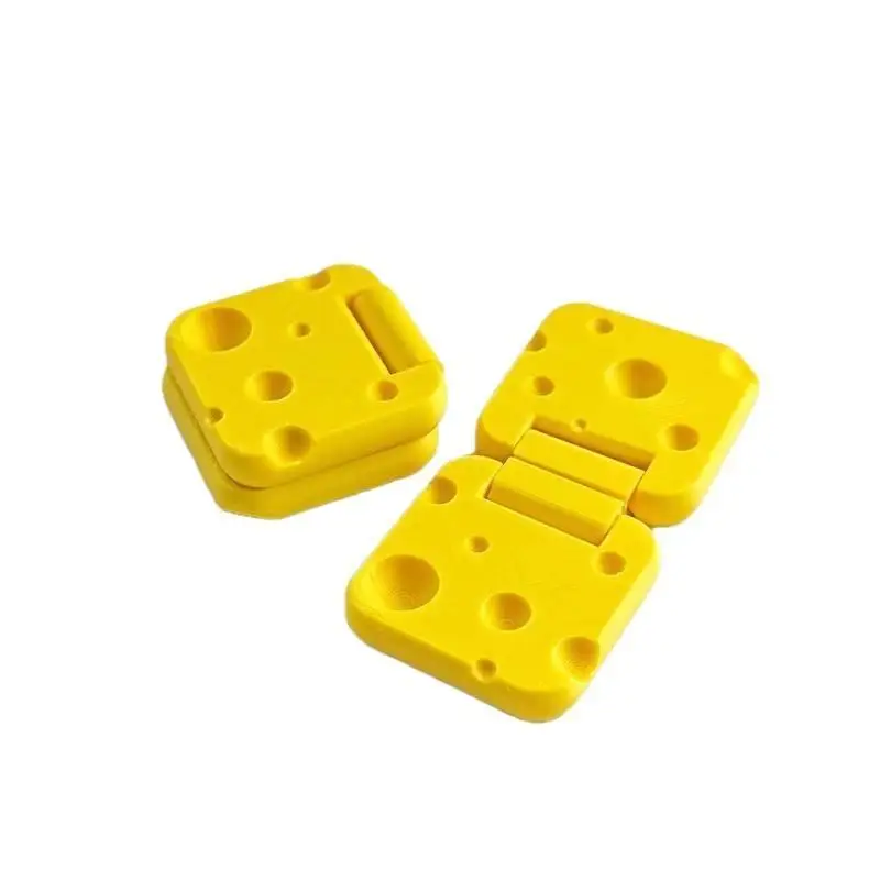 Pocket Sized Cheese Slider Fidget Toy Smooth Slide Flip Spin Adult Stress Relief